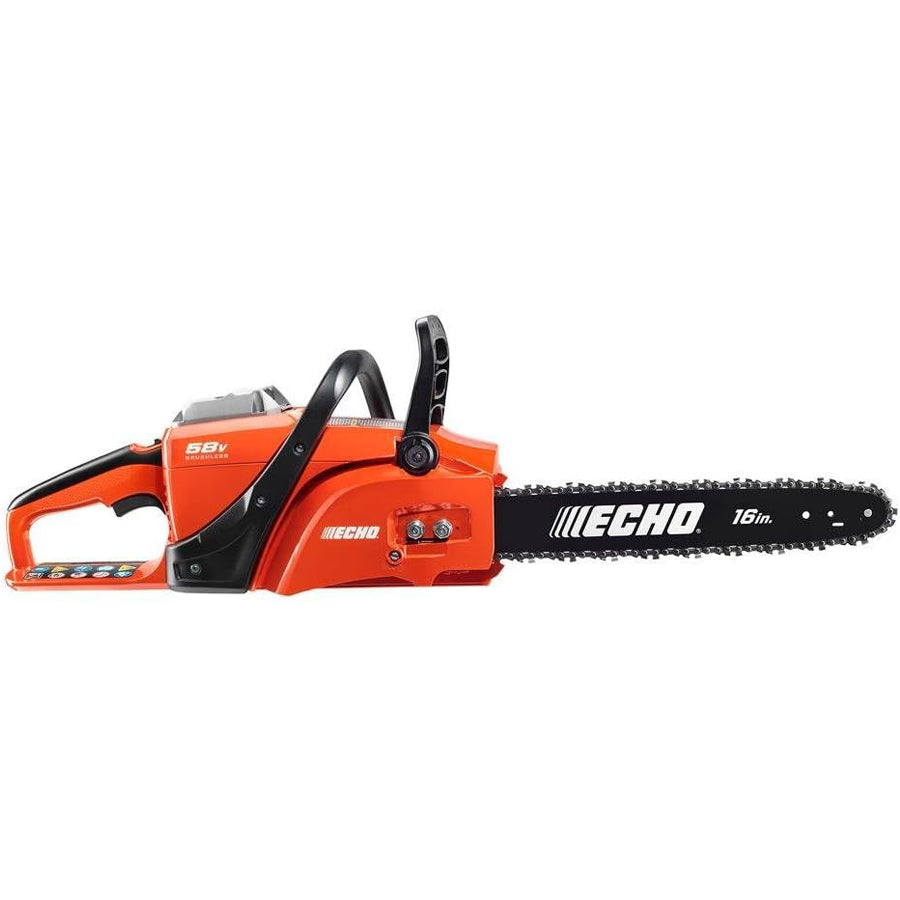 Echo 16 in. 58V Brushless Lithium-Ion Battery Chainsaw 4.0 Ah Battery and Charger Included