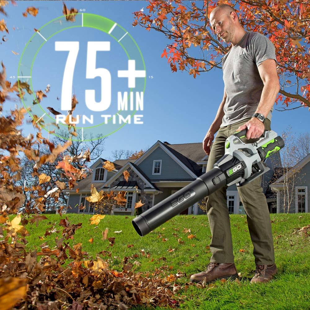 EGO Power+ ST1502LB 15-Inch Cordless String Trimmer & 530CFM Blower Combo Kit with 2.5Ah Battery and Charger Included, Black