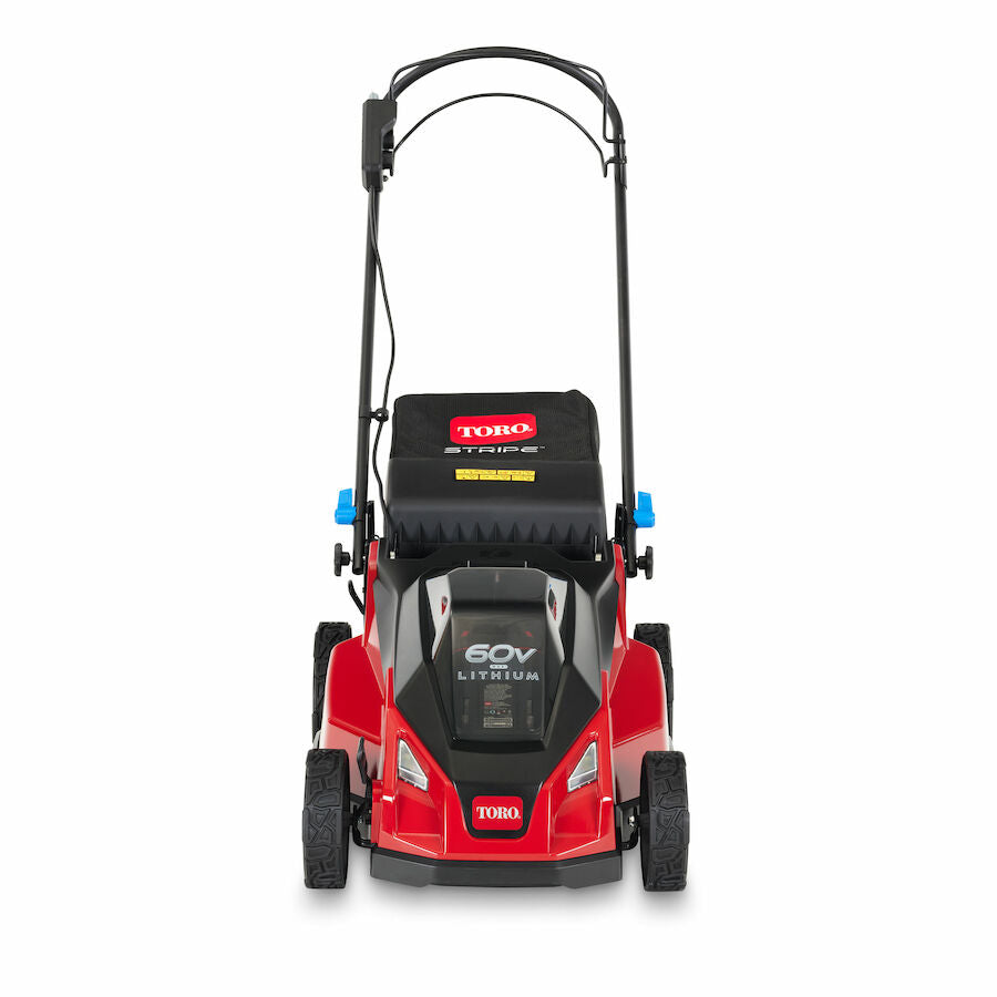 Toro 60V MAX* 21 in. (53 cm) Stripe™ Self-Propelled Mower - 6.0Ah Battery/Charger Included 21621 - 0