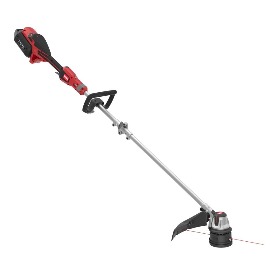 60V MAX* 14 in. (35.5 cm) / 16 in. (40.6 cm) Telescoping Shaft String ...