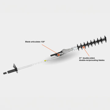 Echo Articulating Hedge Trimmer Attachment - 0