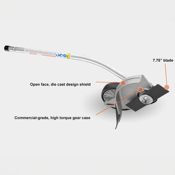 Echo Curved Shaft Edger Attachment - 0