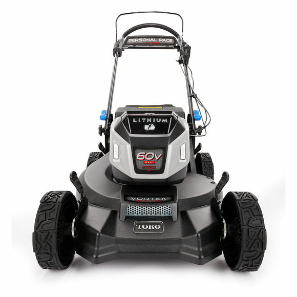 Toro 60V Max* 21 in. (53 cm) Super Recycler® w/Personal Pace® & SmartStow® Lawn Mower with 7.5Ah Battery 21568