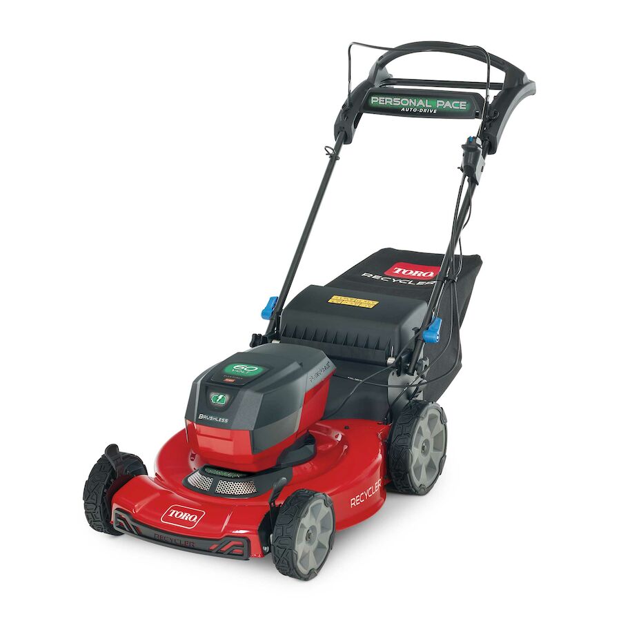 Toro 60V Max* 22 in. (56cm) Recycler® w/Personal Pace® & SmartStow® Lawn Mower 21466 - 0