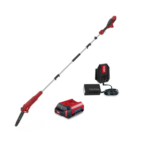 Toro 60V MAX* 10 in. (25.4 cm) Brushless Pole Saw with 2.0Ah battery