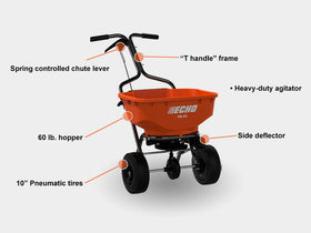 Echo RB-60 Spreader 60lb Walk Behind Broadcast