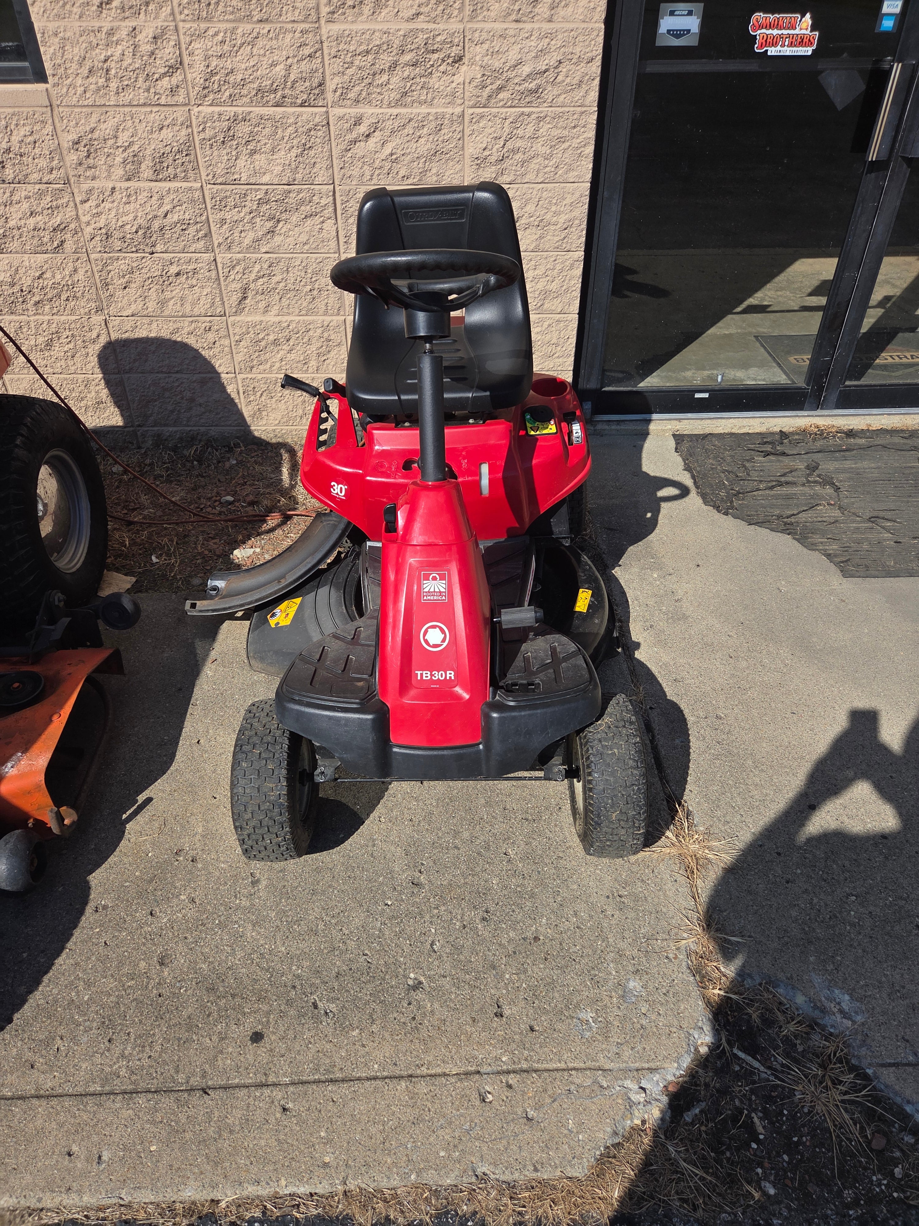 Used Troy Bilt 30" rider