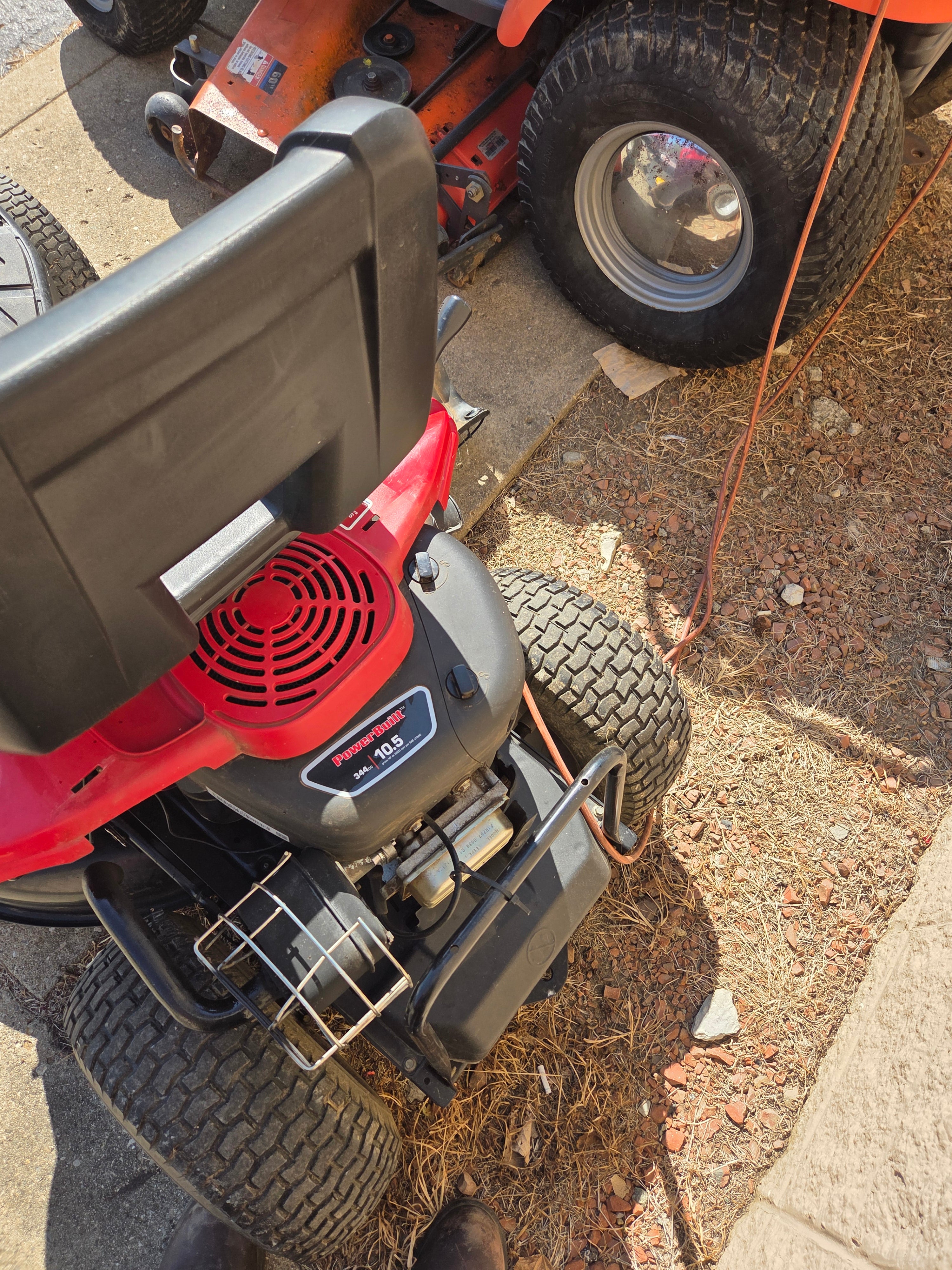Used Troy Bilt 30" rider - 0